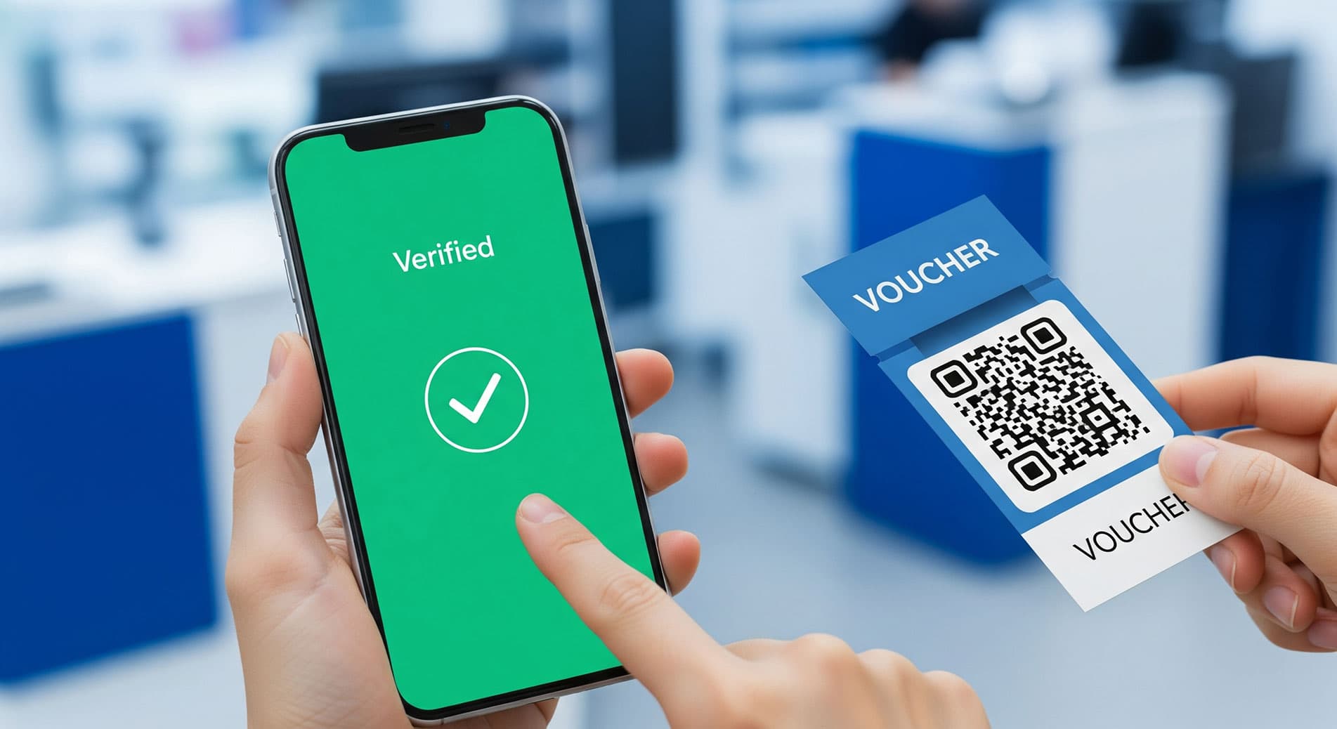 Automating Voucher Redemption with QR Code Functionality